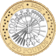Guy Fawkes £2 Coin