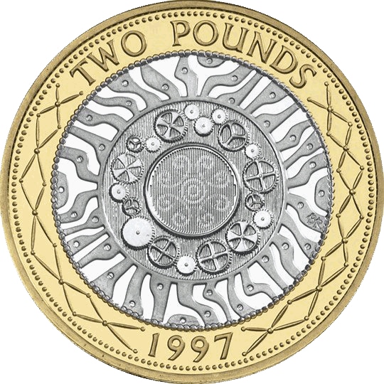 1997 - 2015 History of Technological Achievement £2 Coin