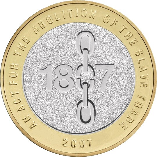 2007 Abolition of the Slave Trade £2 Coin