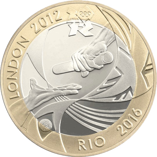 2012 Olympic Games Handover to Rio £2 Coin