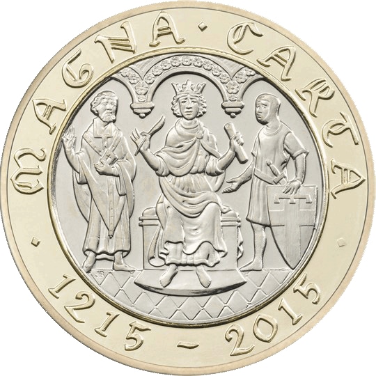 2015 Magna Carta £2 Coin