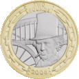 Brunel Portrait £2 Coin