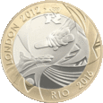 Olympic Games Handover to Rio £2 Coin