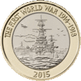 Navy £2 Coin