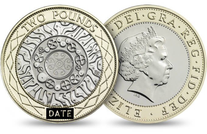 How much is my 1997 - 2015 Technology &pound;2 Coin worth?