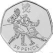 Olympic Fencing 50p