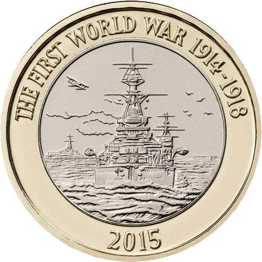 First World War Centenary Navy £2