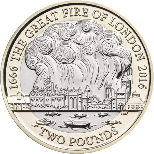 Great Fire of London £2