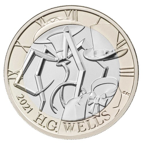 H.G. Wells £2